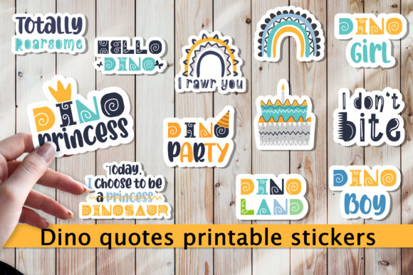 Download Dino Quotes Printable Cricut Stickers. - Quote Collection
