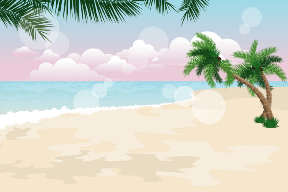 Download Beach Holiday Illustration - Holiday illustration Collection
