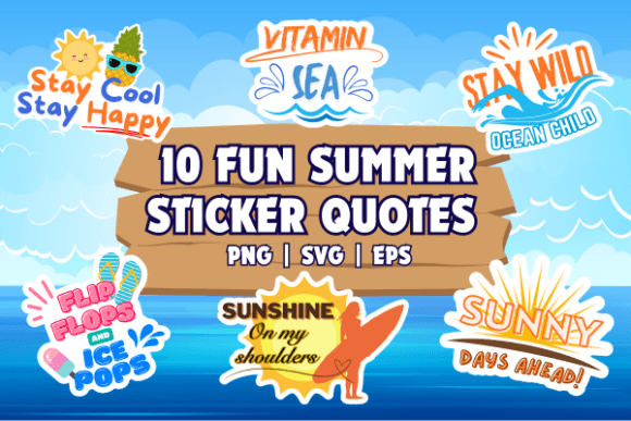 Download Fun Summer Sticker Quotes - Quote Collection