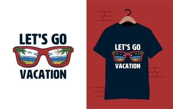 Download Lets Go Vacation Illustration - Premium Resources