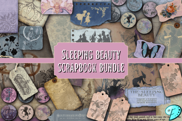 Download Sleeping Beauty Scrapbook Bundle - Scrapbook Collection