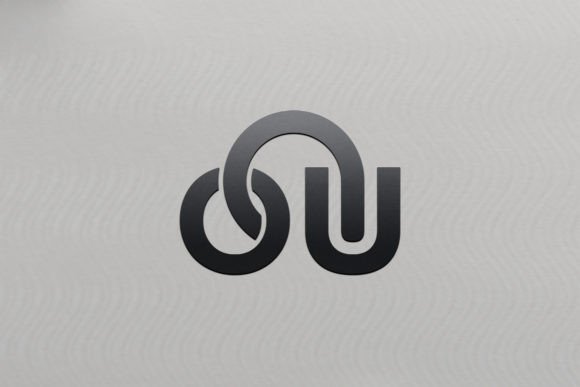 Download Dark Gray Logo Mockup with White Paper - Logo Collection