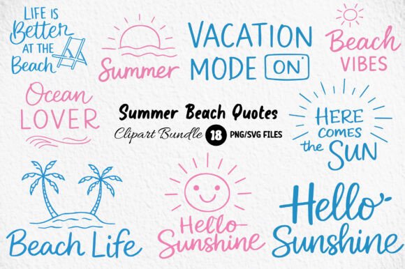 Download Summer Beach Quotes Clipart - Quote Collection