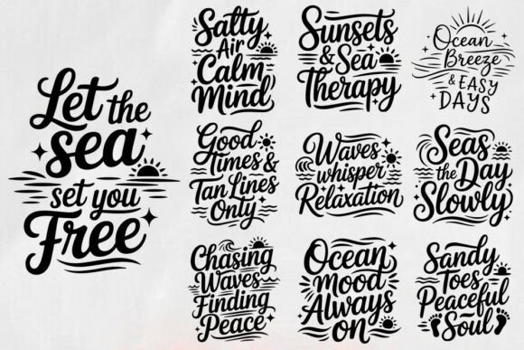 Download Beach SVG Bundle | Summer Quotes SVG - Quote Collection