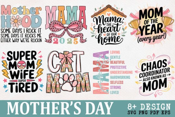Download Mother's Day Bundle, Mom Quote Design - Quote Collection