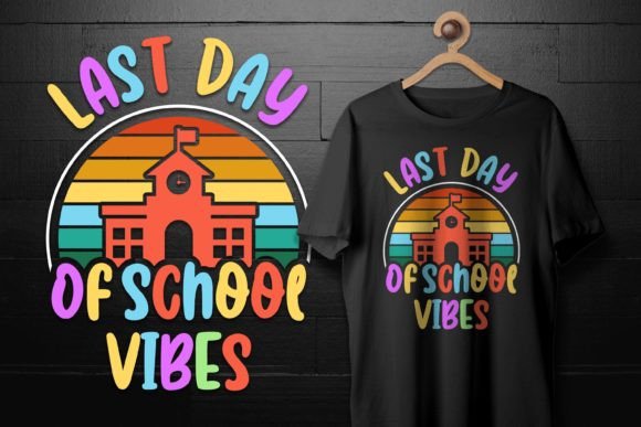 Download Last Day of School Vibes Vintage T-Shirt - Shirt Collection