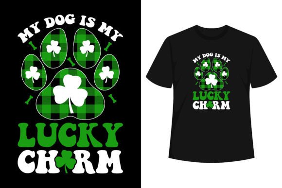 Download My Dog is My Lucky Charm Shamrock Shirt - Shirt Collection