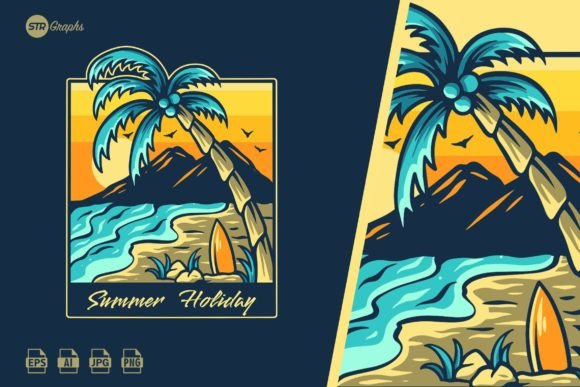 Download Summer Holiday - Illustration - Premium Resources