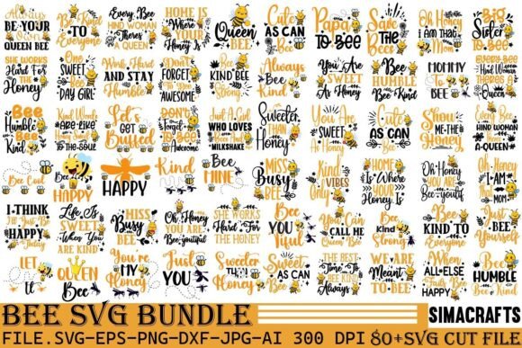 Download Bee Honey Bundle Quotes SVG Bundle - Quote Collection
