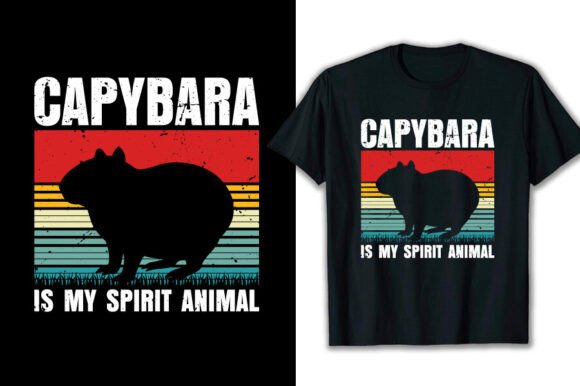 Download Capybara is My Spirit Animal T Shirts - Shirt Collection
