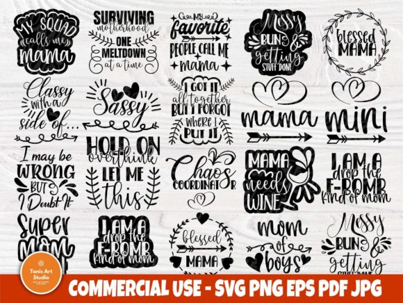 Download Mothers Day SVG Bundle, Mom Quotes Svg - Quote Collection